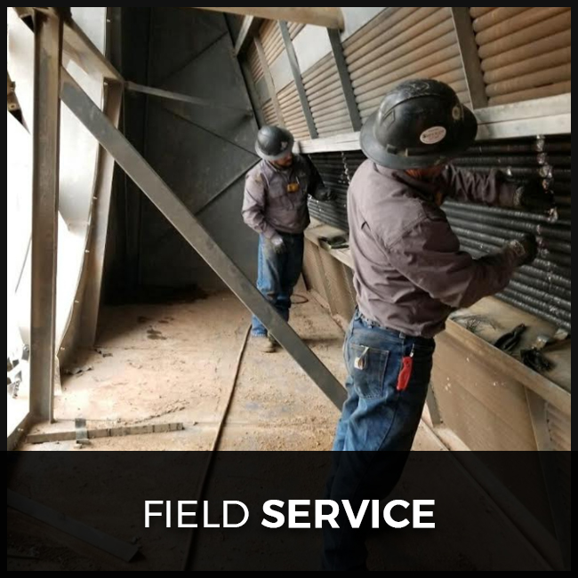 Oilfield Field Service on Compressors